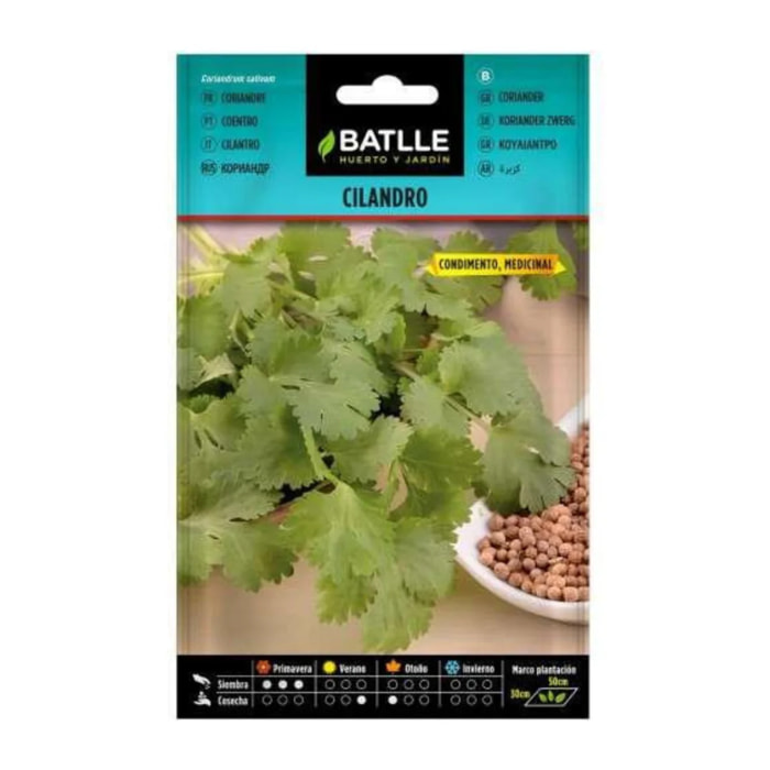 Semillas de Cilantro Cilandro Batlle