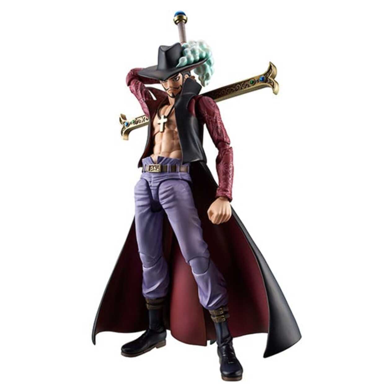 One Piece Variable Action Heroes Action Figura Dracule Mihawk 18 Cm Megahouse