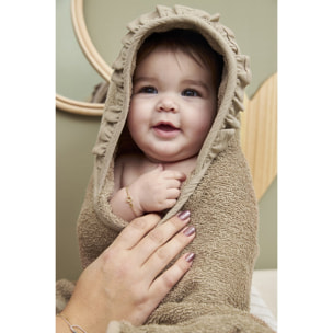 Capa Baño Con Volante Me-Terry