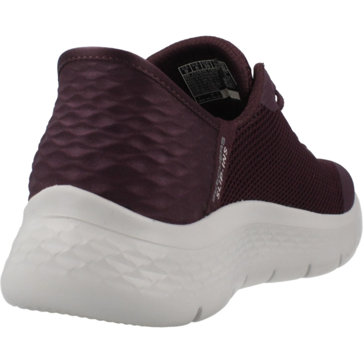 Sneakers De  Mujer Go Walk Flex Grand Entry Burdeos