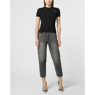 PHILIPP PLEIN Top de punto MONOGRAM