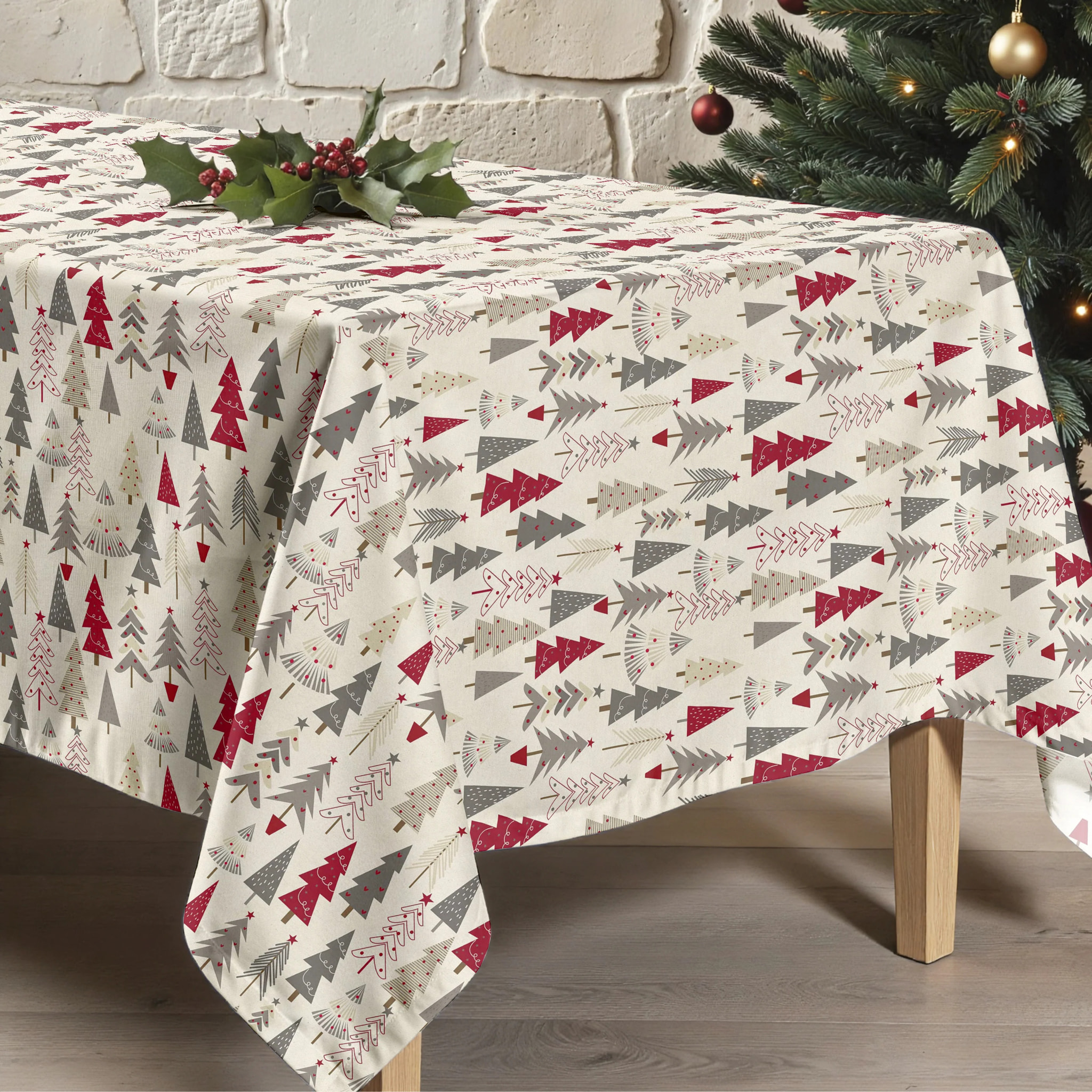 Nappe en résine Anti-tâches Xl Merry Christmas 31