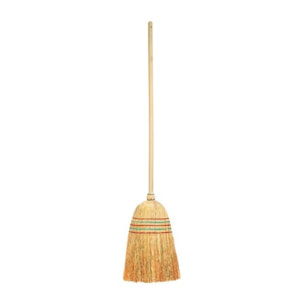Balai traditionel extérieur en paille 136cm MSV