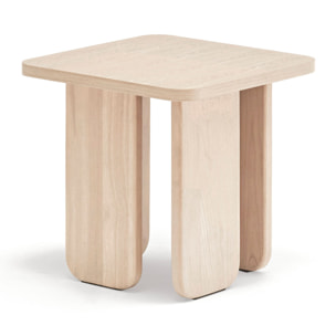 Mesa auxiliar Arq en natural claro