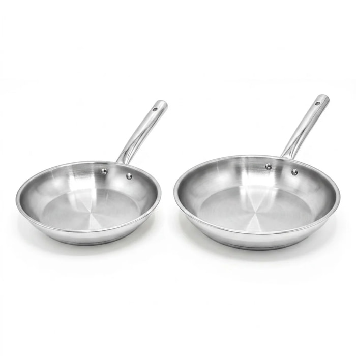 Poêle en inox Fackelmann Rhona