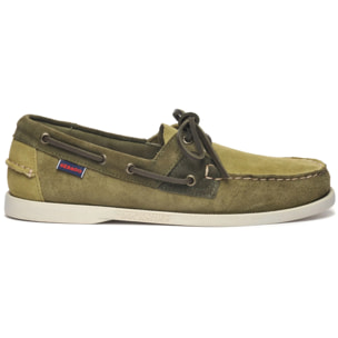 Docksides Sebago Uomo Grigio ROSSISLAND JIB SHADOW