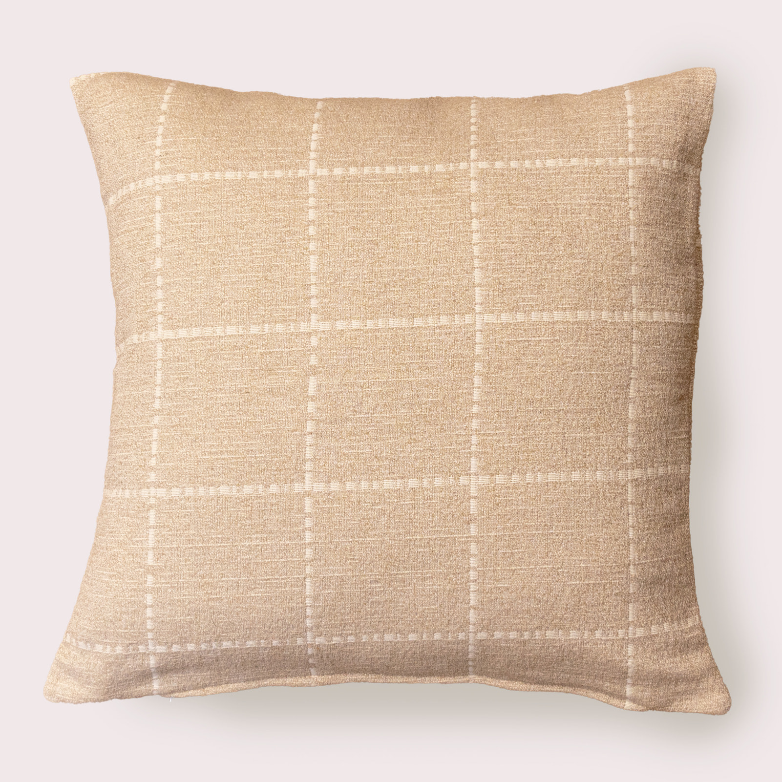 Naturals - Funda de Cojín Estampado - Con Cremallera - Sin relleno - 50% Algodón - 50% Poliéster - Jacquard - Vera