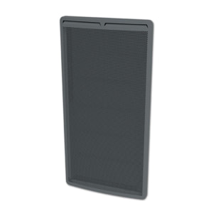 Panneau Rayonnant aluminium vertical LCD 2000W Gris