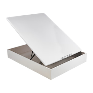 Canapé Abatible 32CM | ENVÍO, MONTAJE Y RECOGIDA ANTIGUO INCLUIDO | Madera | Color Blanco | Gran capacidad | ROYAL SLEEP