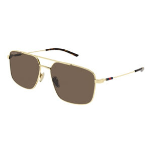 Gafas de Sol Gucci GG2096SA-004 de Metal Hombre 59 mm