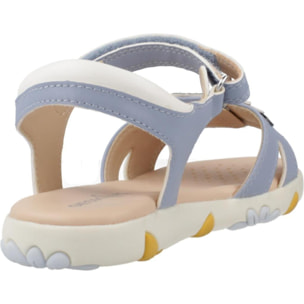 Sandalias Niña de la marca GEOX  modelo J SANDAL HAITI GIRL AZUL