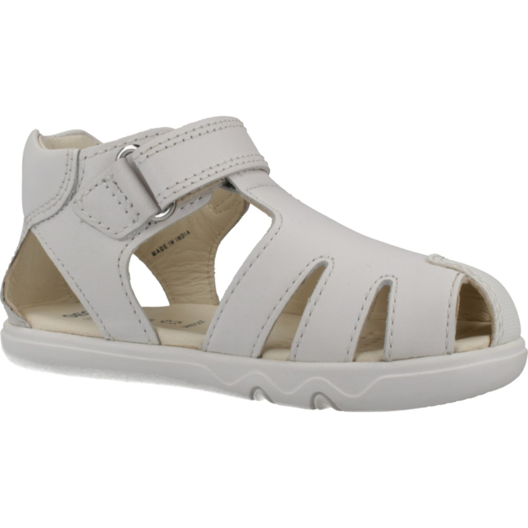 Sandalias Niño de la marca GEOX  modelo B SANDAL STEPPIEUP BLANCO