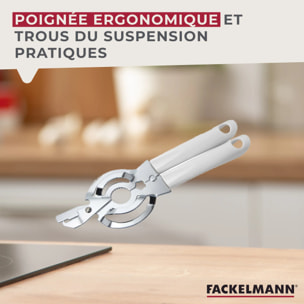 Ouvre bocal manuel multifonction 27 cm Fackelmann Arcadalina