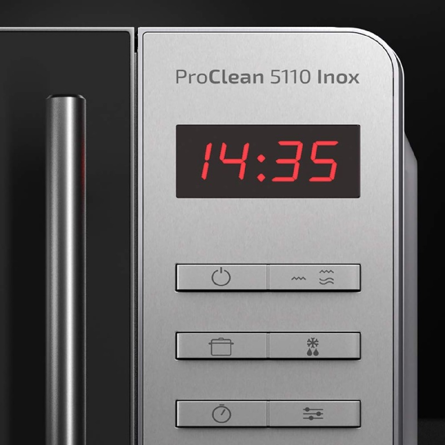Cecotec Micro-ondes de 20 L avec grill ProClean 5110 Inox