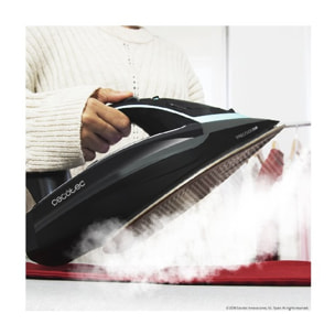 Plancha Ropa Vapor 3D ForceAnodized 750 Smart. 3100W, Golpe de Vapor 200 g/min,