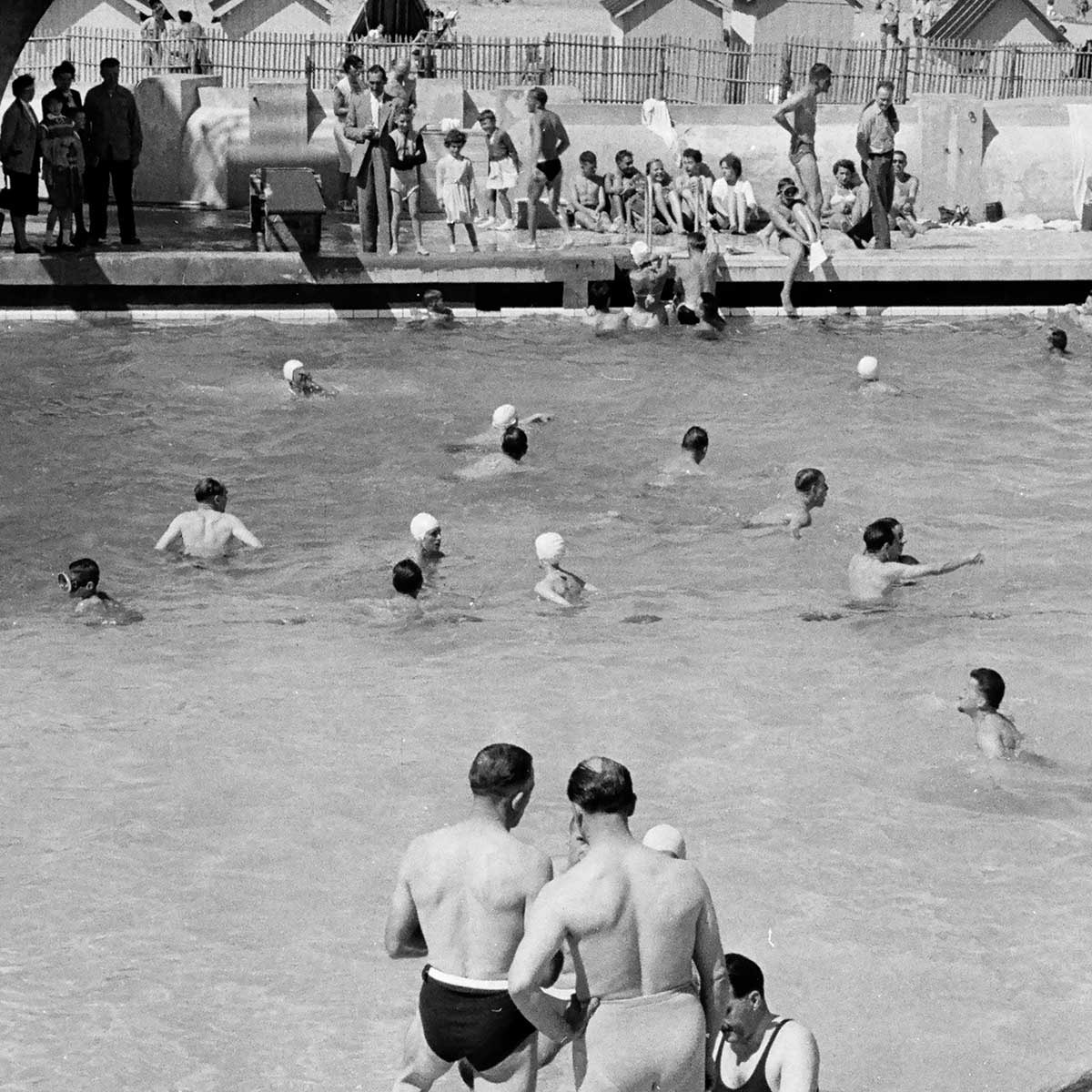 Photo ancienne Le Touquet Paris Plage Toile imprimée