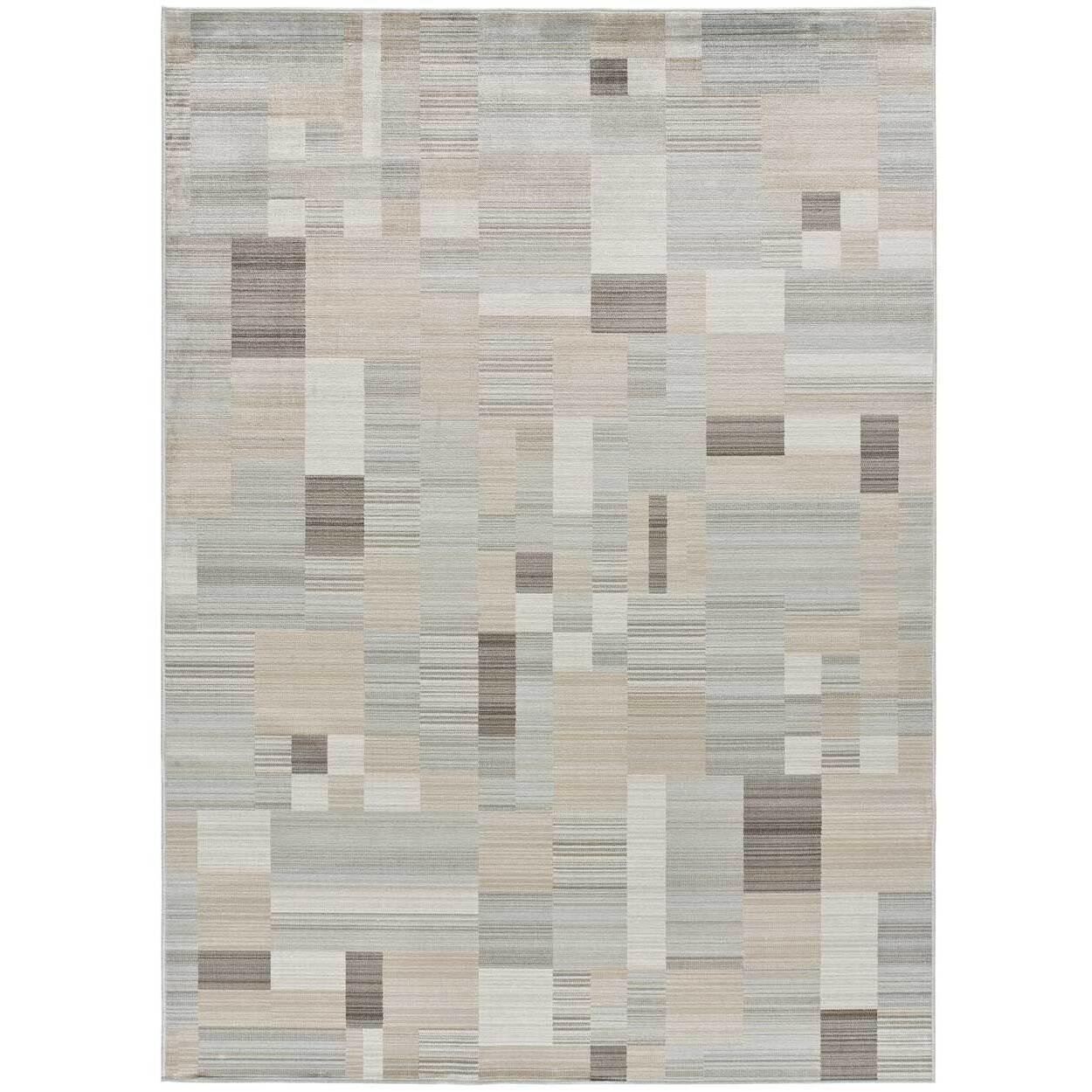 LEGACY Alfombra vintage en viscosa beige, varias medidas disponibles.