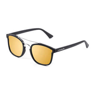 Gafas de sol PALO ALTO LIBREA - Negro mate / Plana revo dorada