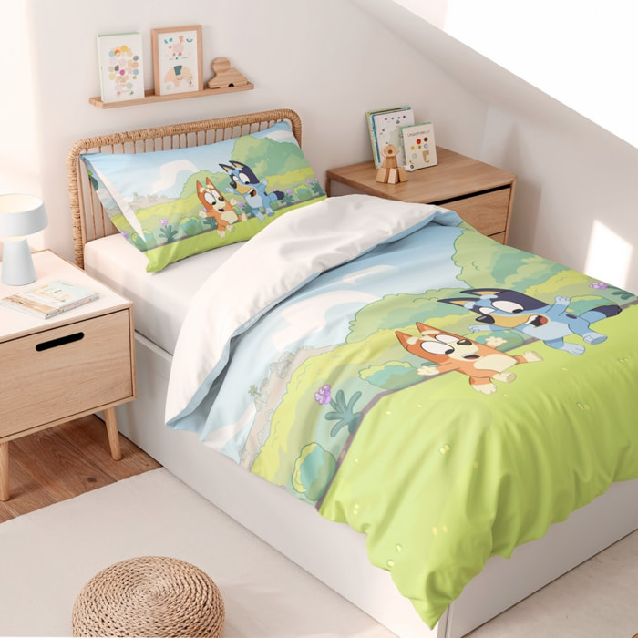 Funda nordica BLUEY + funda almohada 65x65