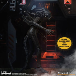 Alien Action Figura 1/12 Alien 18 Cm Mezco Toys