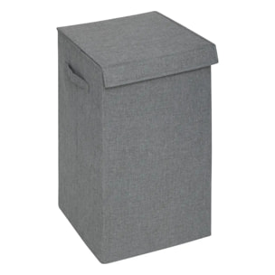 Panier à linge "Colorama" gris 74L
