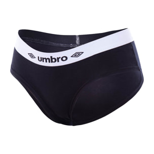 Slip deportivo femenino UMBRO negro