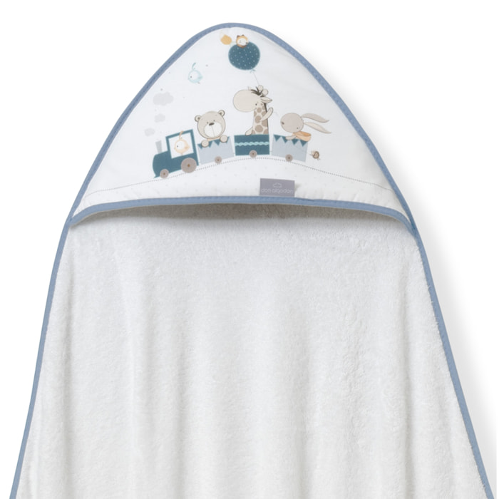 Capa de Baño Don Algodón Bambu Jirafa Tren