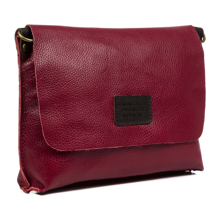 Cinnia Borsa a tracolla Donna. Pelle autentica Dollaro