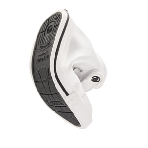 Scarpe da ginnastica per bambini, antiscivolo, punta larga, bianche