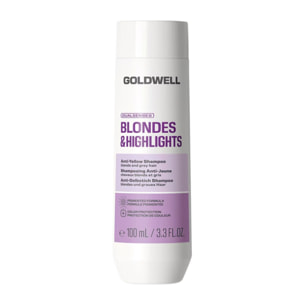GOLDWELL DS Blondes & Highlights Anti-Yellow Shampoo 100ml