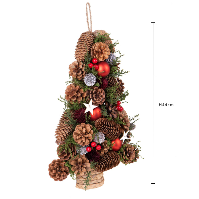 Albero di natale - Pezzi 2 - 27xH44x10cm - Bianchi Dino SpA