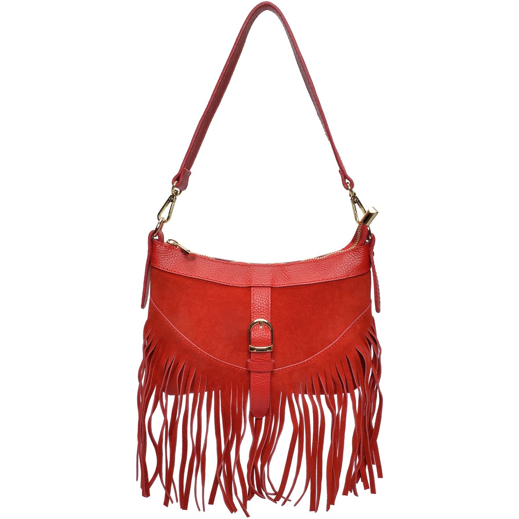 Borsa a tracolla Anna Luchini Rosso