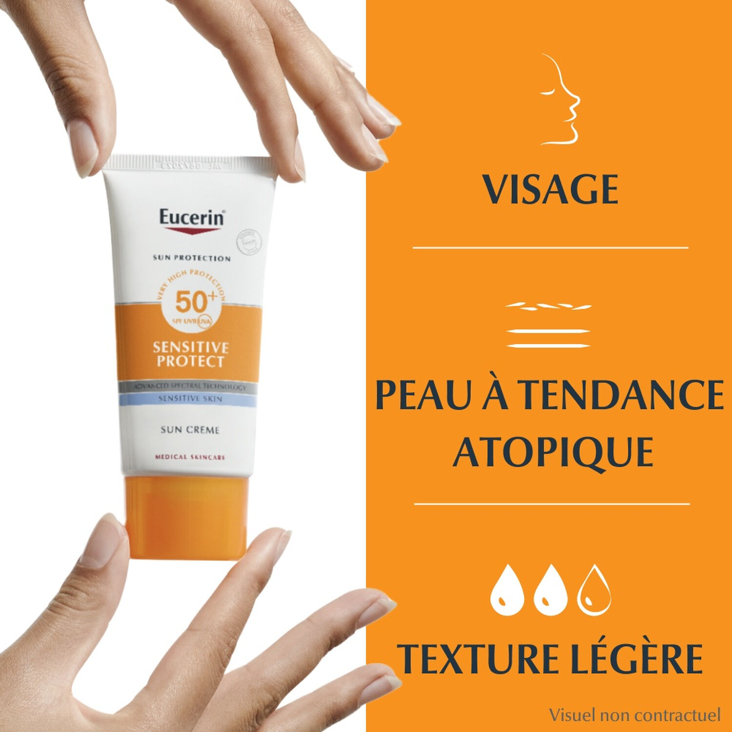 Sensitive Protect SPF50+ - Crème Très Haute Protection Visage 50 ml
