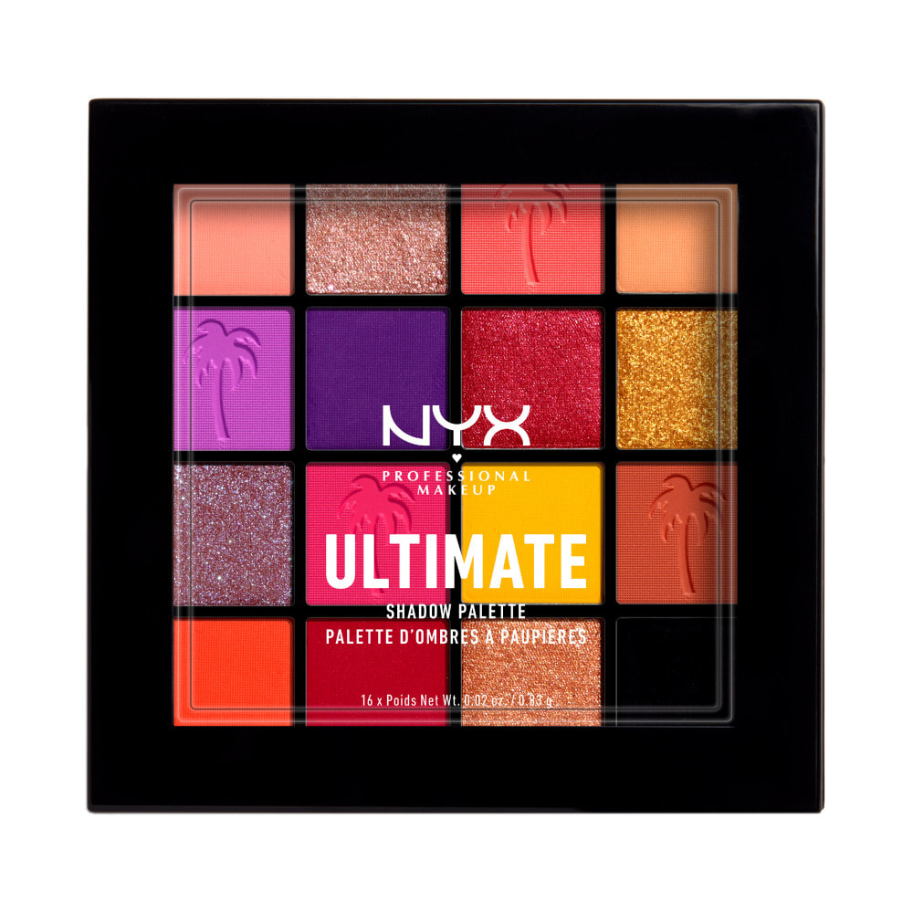 Nyx Professional Makeup Palette De Fards A Paupières Ultimate 16 Teintes Festival