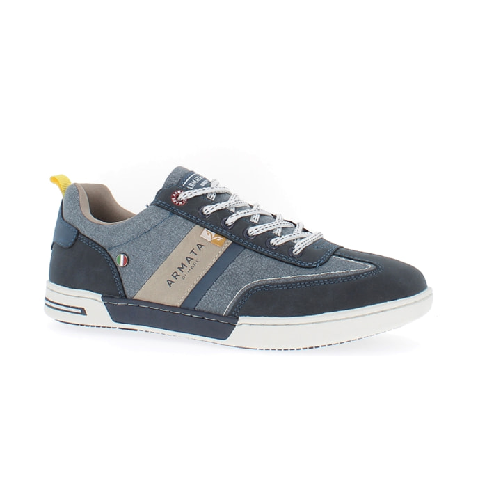 Armata di Mare Scarpe Uomo Sneakers Casual Stringate con Soletta Rimovibile in Memory Foam AMU SS23M309 Navy