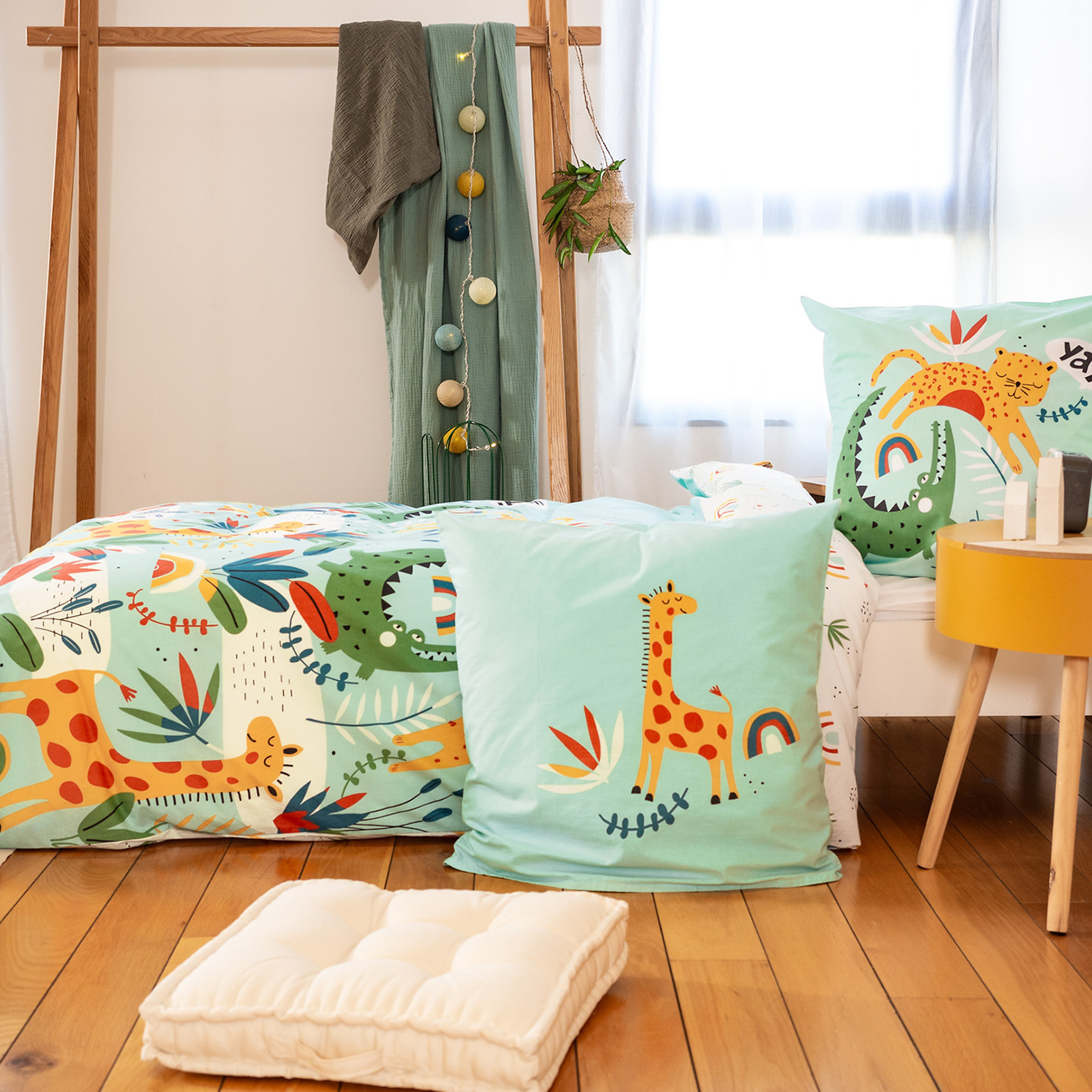 Parure de lit enfant 100% coton - POUMBA