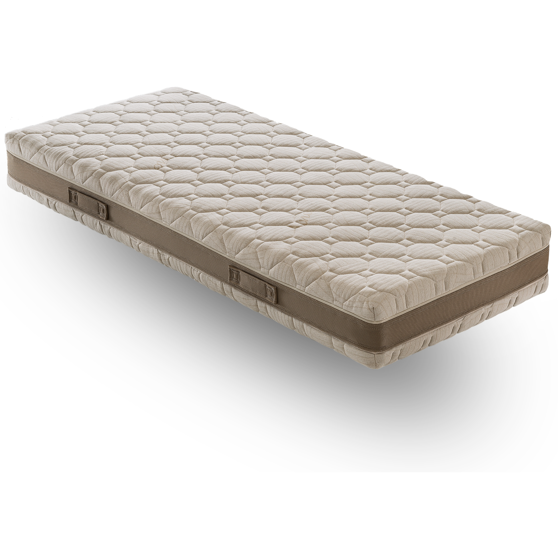 Materasso 80x190 in Memory Foam - 3Strati - Altezza 21 cm - 7 Zone di Comfort - Rivestimento Sfoderabile