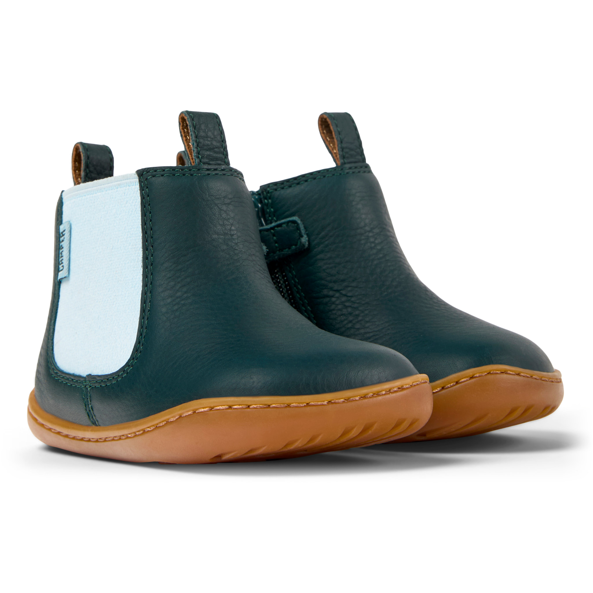 CAMPER Peu Cami - Botines Infantil Verde