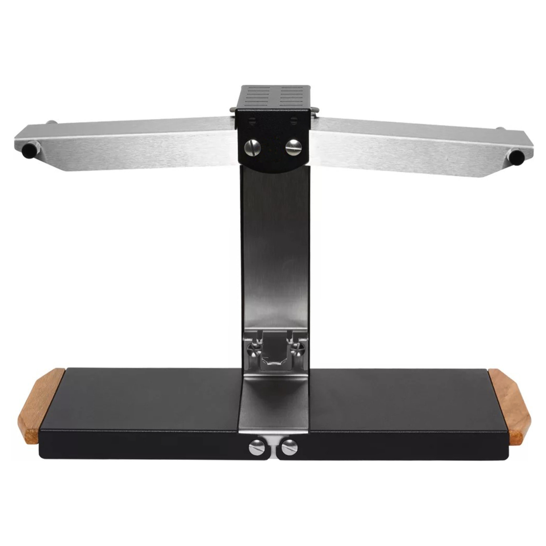Appareil à raclette traditionnel Brézière® PREMIUM - Noir Poignées bois - Couteau inclus - 1/4 ou 1/6 meule - 230V 1000W