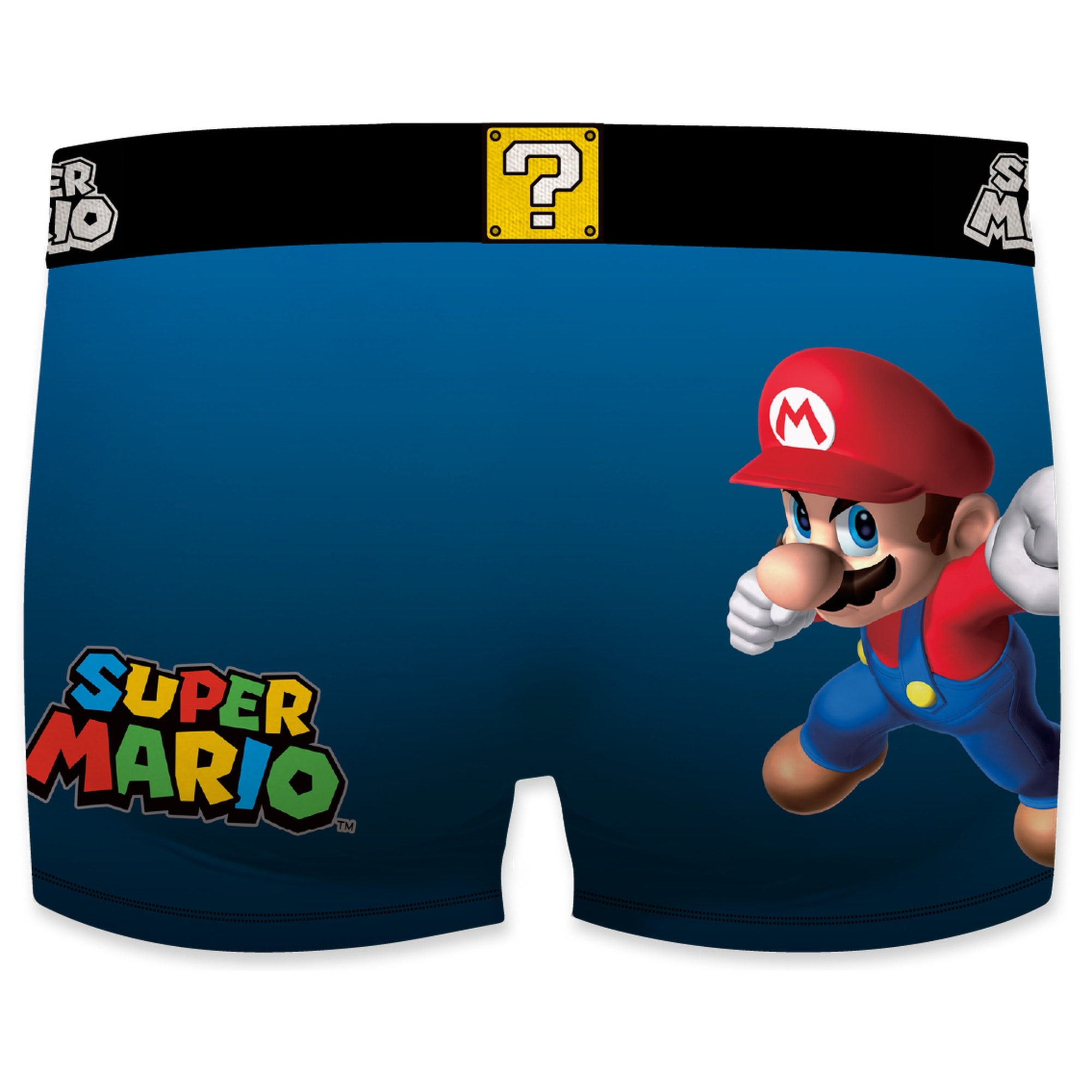 calzoncillo bóxer mario bros-punch para hombre microfibra.