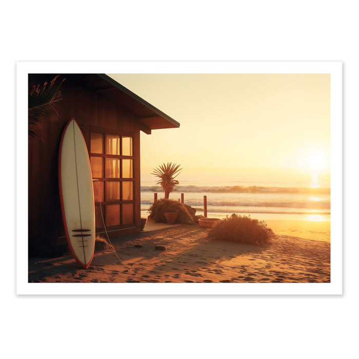 Affiche - California Pacific Sunset - Philippe Hugonnard