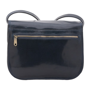 Borsa a tracolla  da donna In Vera pelle Made in Italy 27x20x12 cm