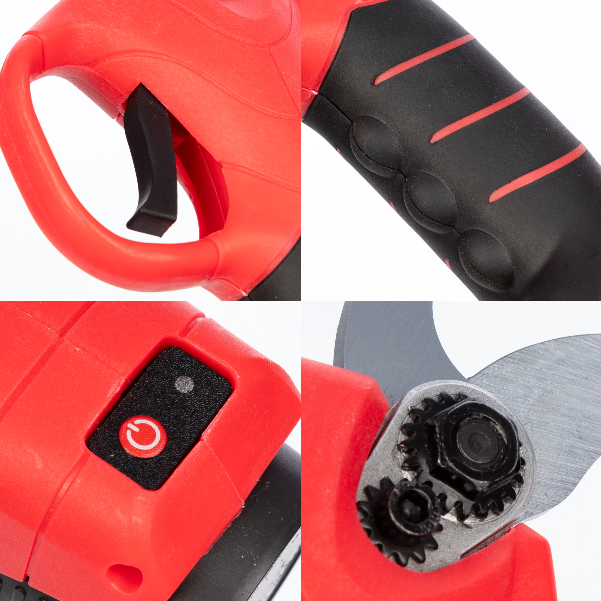 Forbici da potatura elettriche, taglio da 30 mm con 500 W e 8000 mAh.