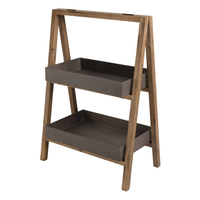 HECTOR - 'Etagère effet ''béton'' 2 niveaux PM HECTOR'