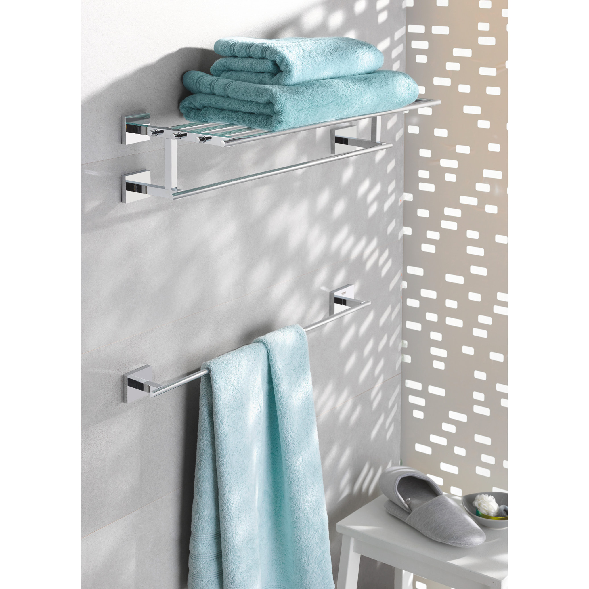GROHE Start Cube - Rack porte-serviettes - Finition Chromée