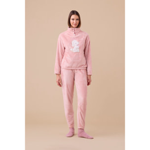 Pigiama donna coral articolo barboncino Noidinotte