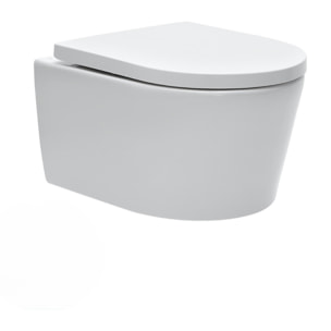 Pack WC bâti-support Geberit autoportant + WC sans bride Swiss Aqua Technologies + plaque (SATRIMLESSGEBX)