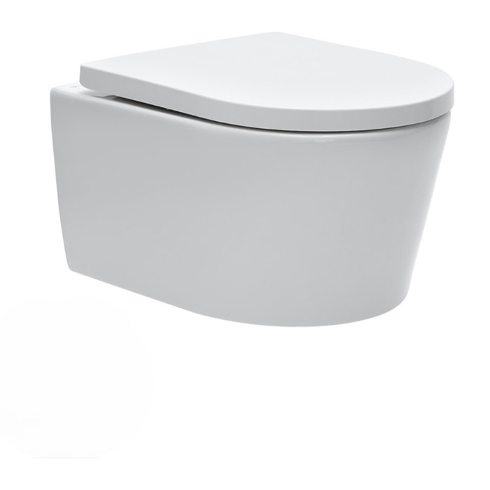 Pack WC bâti-support Geberit autoportant + WC sans bride Swiss Aqua Technologies + plaque (SATRIMLESSGEBX)