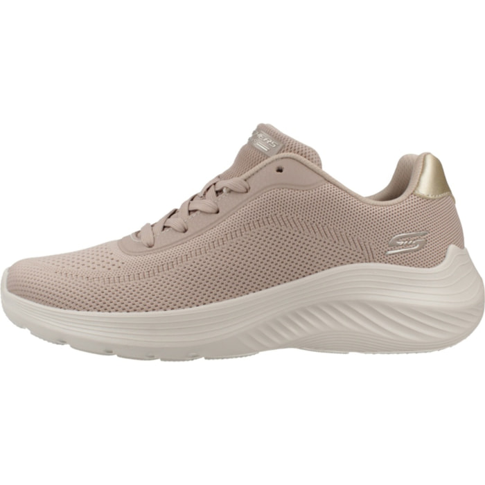 Sneakers De  Mujer Bobs Squad Waves Current Marron Claro