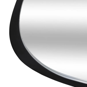 Miroir "Wayne" noir 63x57cm